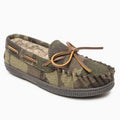 Chausson pour enfant Minnetonka Pile Lined Hardsole Canvas (Camouflage)