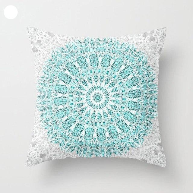 Housse de Coussin Vert Menthe Taie d'Oreiller Articles pour la Maison Décoratif Vert Menthe Frais Rayures Aquarelle Gris Uni Générique Décoratif Chambre Taies d'Oreiller Housses de Coussin Taie d'Oreiller Simple Salon