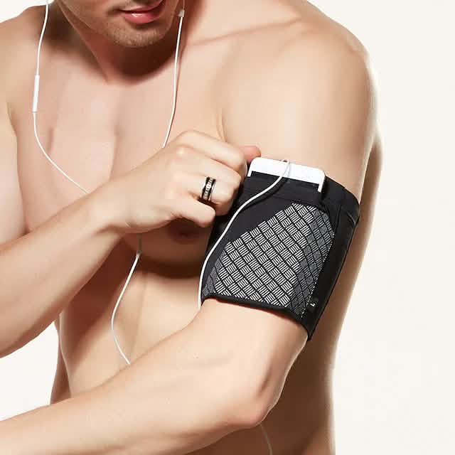 Sac de course à brassard pour téléphone portable