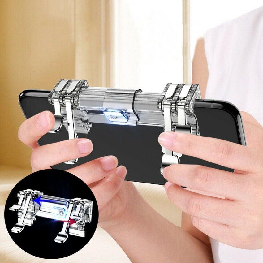 Contrôleur de manette de jeu mobile gâchette sensible bouton de tir poignée de tir gâchette clé de visée Joystick pour IOS Android