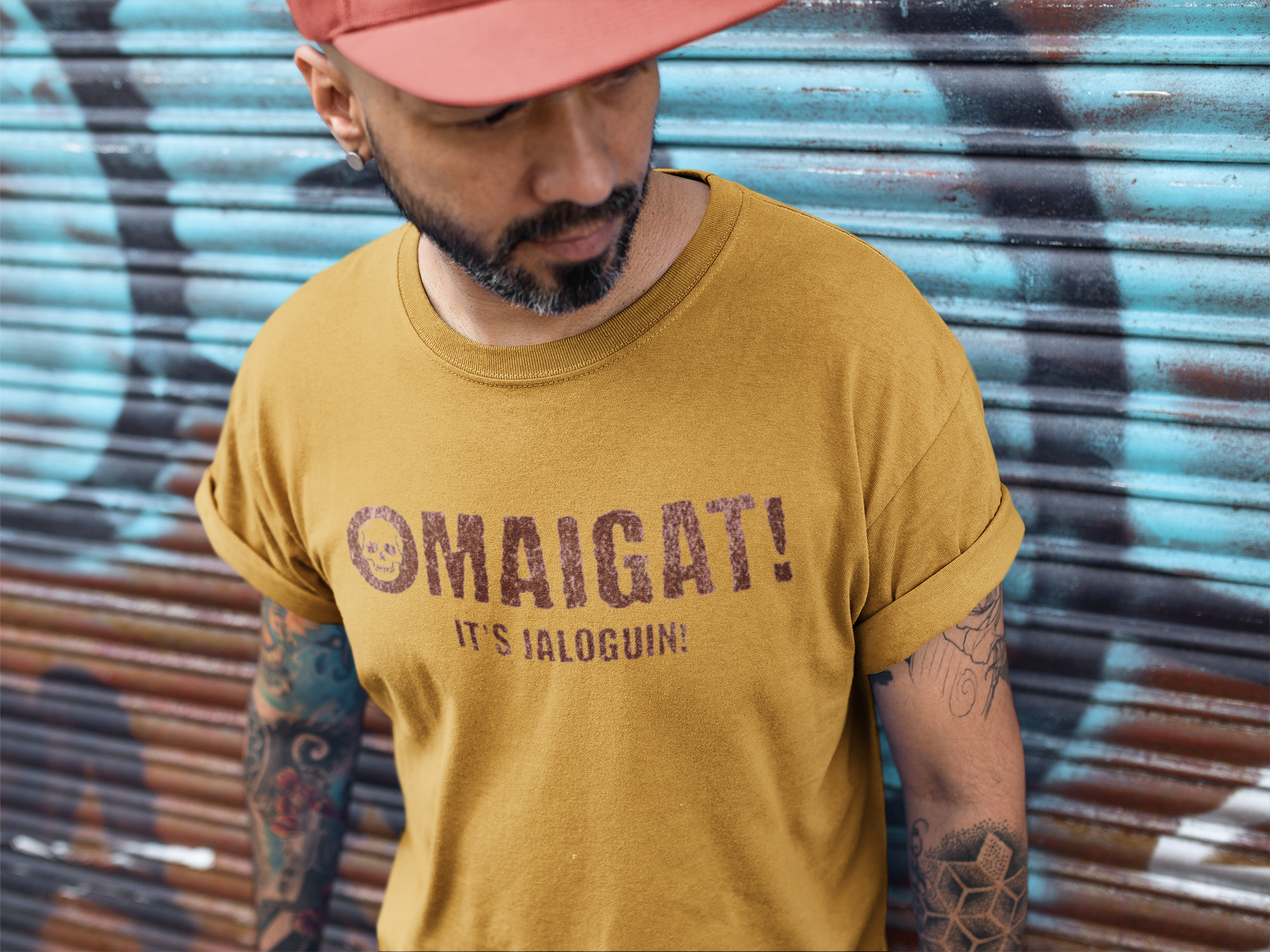 Omaigat ! T-shirt Jaloguin Latino | OMG Halloween, Costume Latino Effrayant, Spooky, Horreur | Unisexe - 3 couleurs