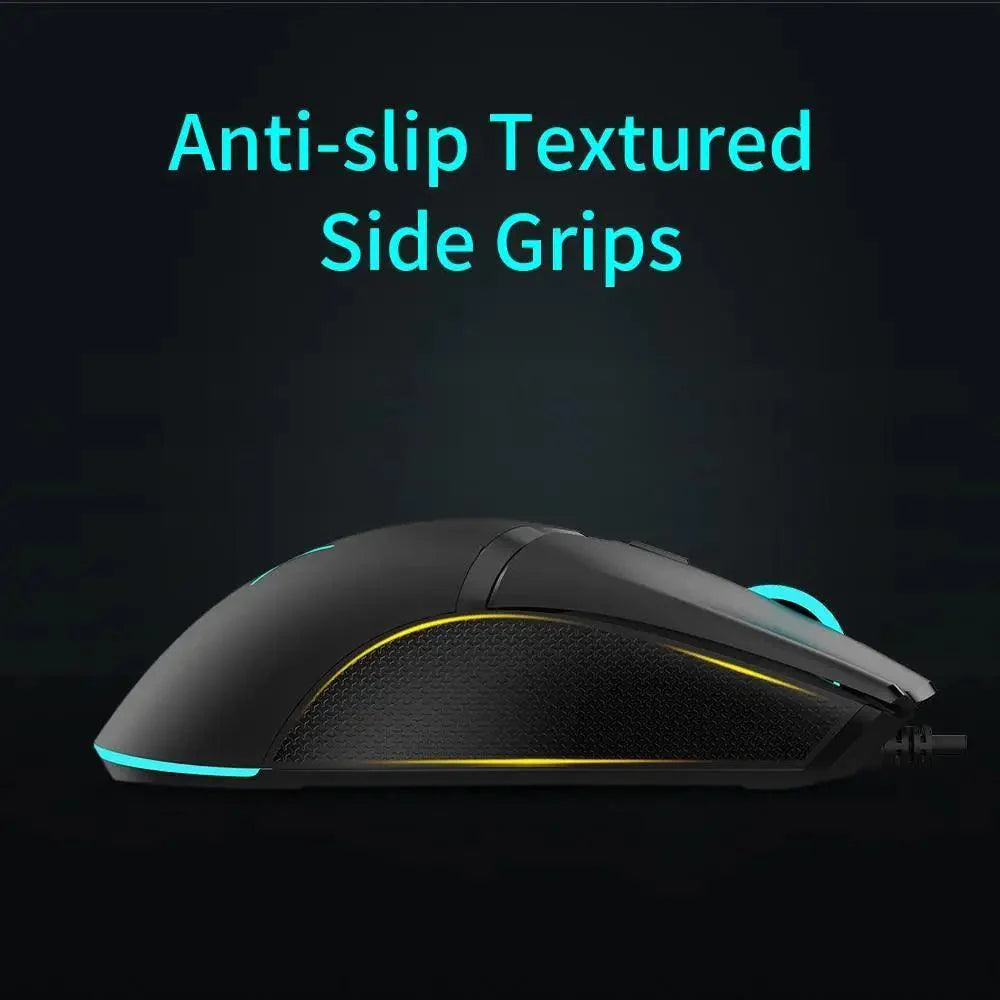 Souris de Jeu Filaire Sans Fil 2,4 GHz Moderne 1600 DPI Conception Légère Souris Ergonomique Douce