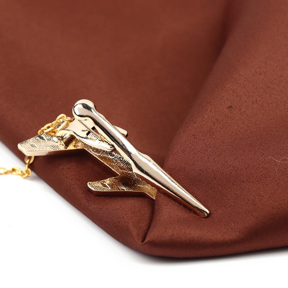 Pince à cravate moderne en forme d'avion pour homme, plaquée or, pour pilote d'affaires, mariage, cadeau, pince à cravate de qualité pour costume d'homme, cadeau de mariage