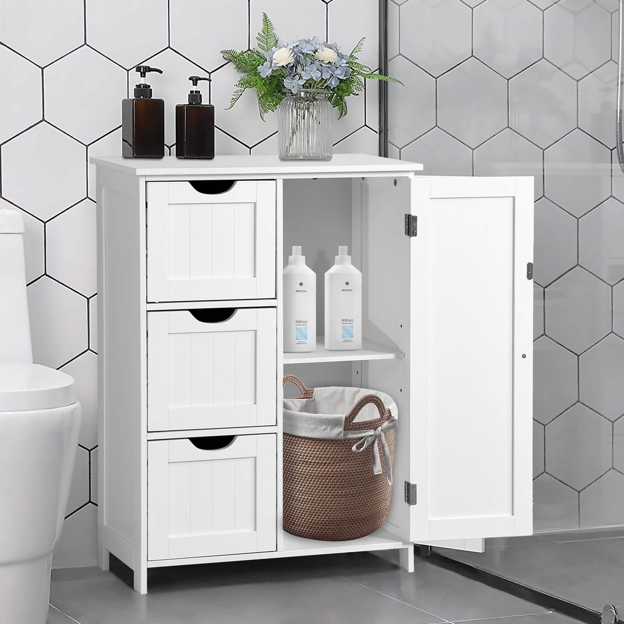 Meuble de rangement de salle de bain moderne