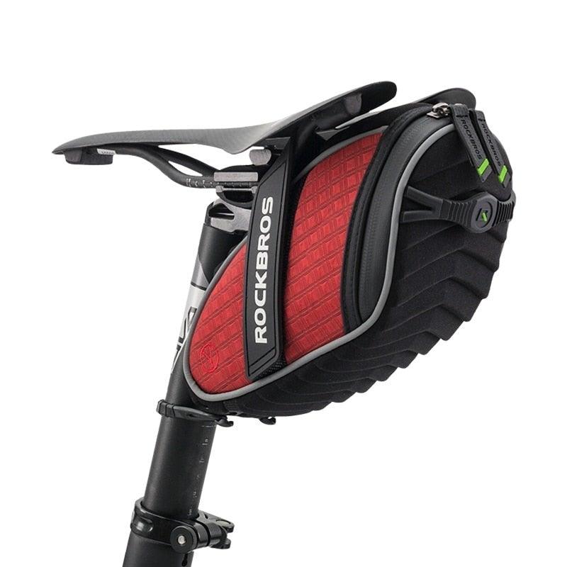 Sacoche de selle de vélo moderne Sacoche de vélo Accessoires de vélo Sacoche de selle de vélo imperméable Sacoche de vélo sous la selle Coque 3D pour VTT et vélos de route