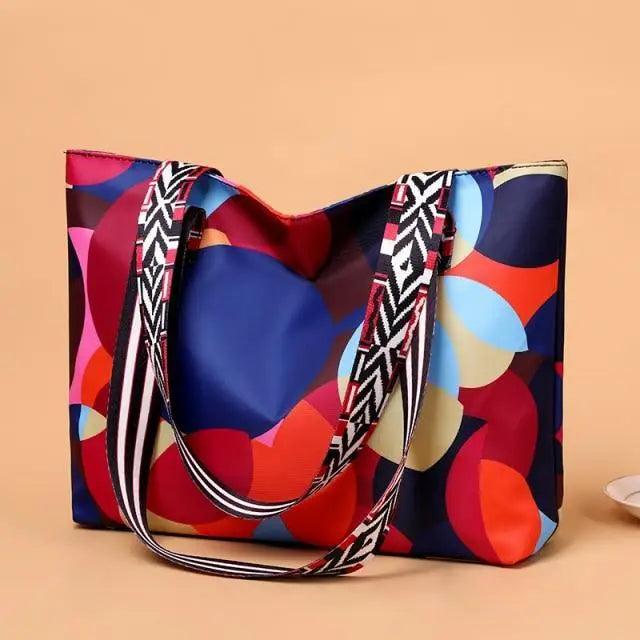Sac à dos moderne élégant imperméable pour femme, sac à dos antivol tendance avec joli imprimé, sac d'école de haute qualité grande capacité