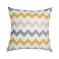 Housses de Coussin Géométriques Décoratives Modernes Housses de Coussins Carrées Extérieures Jaunes Décoratives pour Canapé Chambre Housses de Coussin