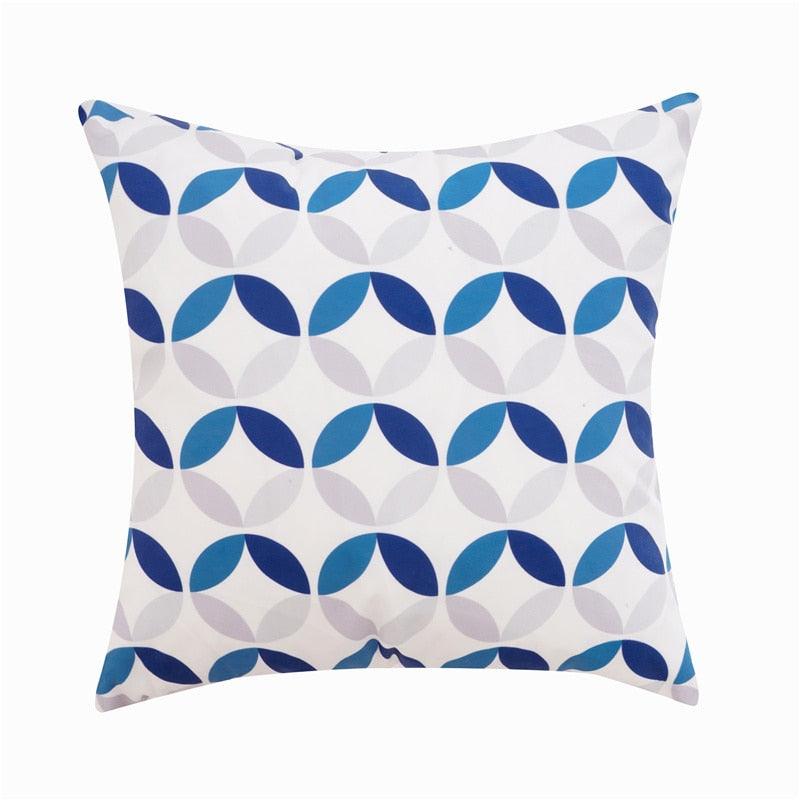 Housses de Coussin Géométriques Décoratives Modernes Housses de Coussins Carrées Extérieures Jaunes Décoratives pour Canapé Chambre Housses de Coussin