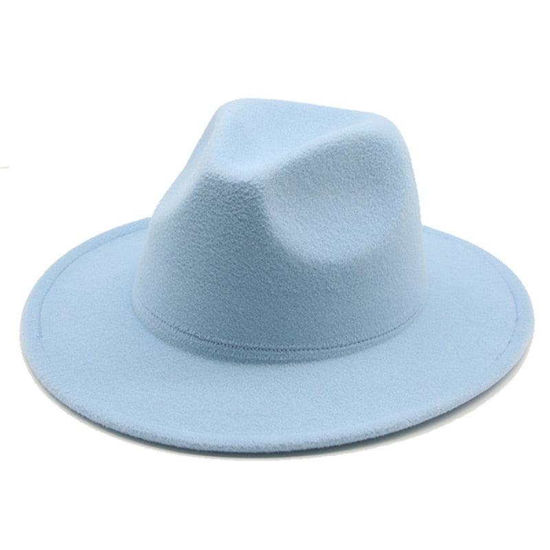 Chapeaux modernes pour femmes Fédoras Chapeaux d'hiver pour femmes Chapeau classique simple Chapeau de mariage Rétro à large bord Chapeau souple Chapeau Fédora pour hommes Chapeau classique à large bord à la mode pour l'été Chapeaux habillés