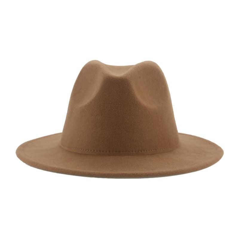 Chapeaux modernes pour femmes Fédoras Chapeaux d'hiver pour femmes Chapeau classique simple Chapeau de mariage Rétro à large bord Chapeau souple Chapeau Fédora pour hommes Chapeau classique à large bord à la mode pour l'été Chapeaux habillés