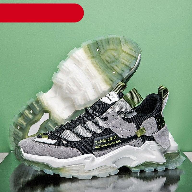Chaussures décontractées modernes de haute qualité pour hommes, respirantes et légères, à lacets, pour le sport et les loisirs en extérieur, la marche antidérapante, la course respirante, le sport décontracté, l'entraînement, les baskets de basketball