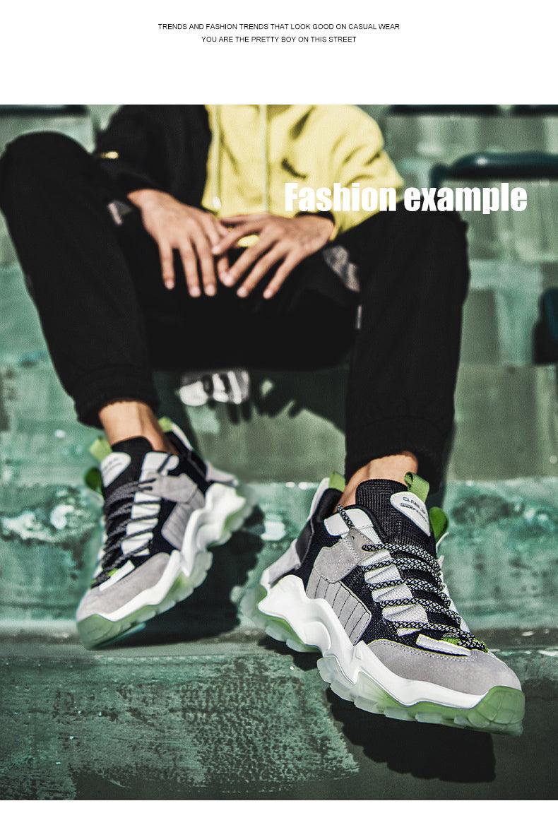 Chaussures décontractées modernes de haute qualité pour hommes, respirantes et légères, à lacets, pour le sport et les loisirs en extérieur, la marche antidérapante, la course respirante, le sport décontracté, l'entraînement, les baskets de basketball
