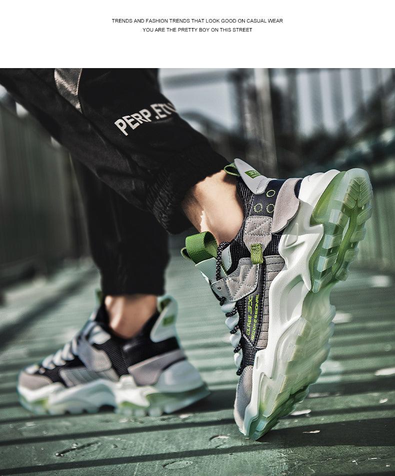 Chaussures décontractées modernes de haute qualité pour hommes, respirantes et légères, à lacets, pour le sport et les loisirs en extérieur, la marche antidérapante, la course respirante, le sport décontracté, l'entraînement, les baskets de basketball