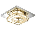Plafonnier LED moderne en cristal