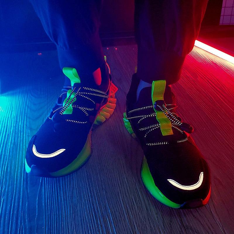 Chaussures de course modernes pour hommes Baskets tendance de sport antidérapantes de haute qualité Baskets à lame Chaussures de marche athlétiques décontractées Chaussures de tennis Baskets de mode pour hommes