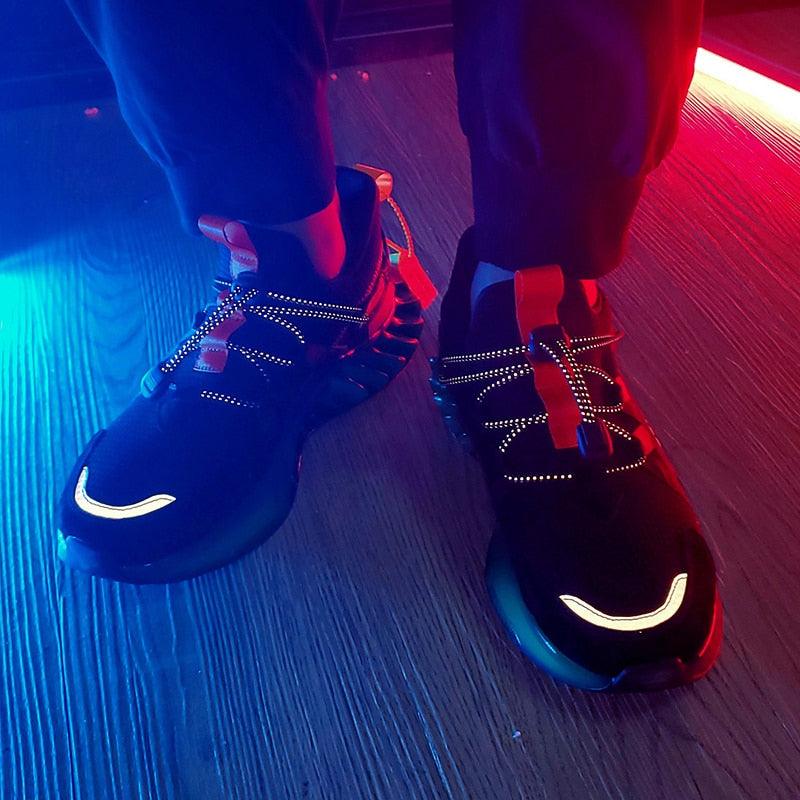 Chaussures de course modernes pour hommes Baskets tendance de sport antidérapantes de haute qualité Baskets à lame Chaussures de marche athlétiques décontractées Chaussures de tennis Baskets de mode pour hommes