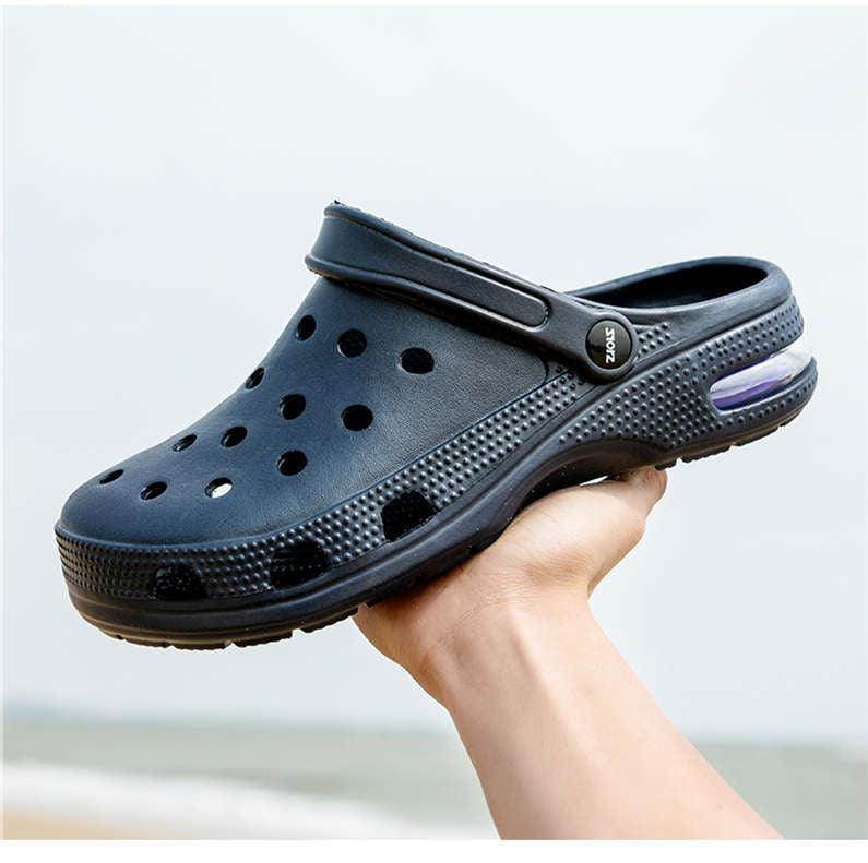 Chaussons Modernes Sandales d'Été Mocassins Tennis Entraînement en Extérieur Sabots de Plage Sabots de Jardin Unisexe Chaussures Sabots d'Été à Enfiler Sandales d'Extérieur pour Hommes