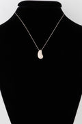Collier moderne à chaîne en forme de larme