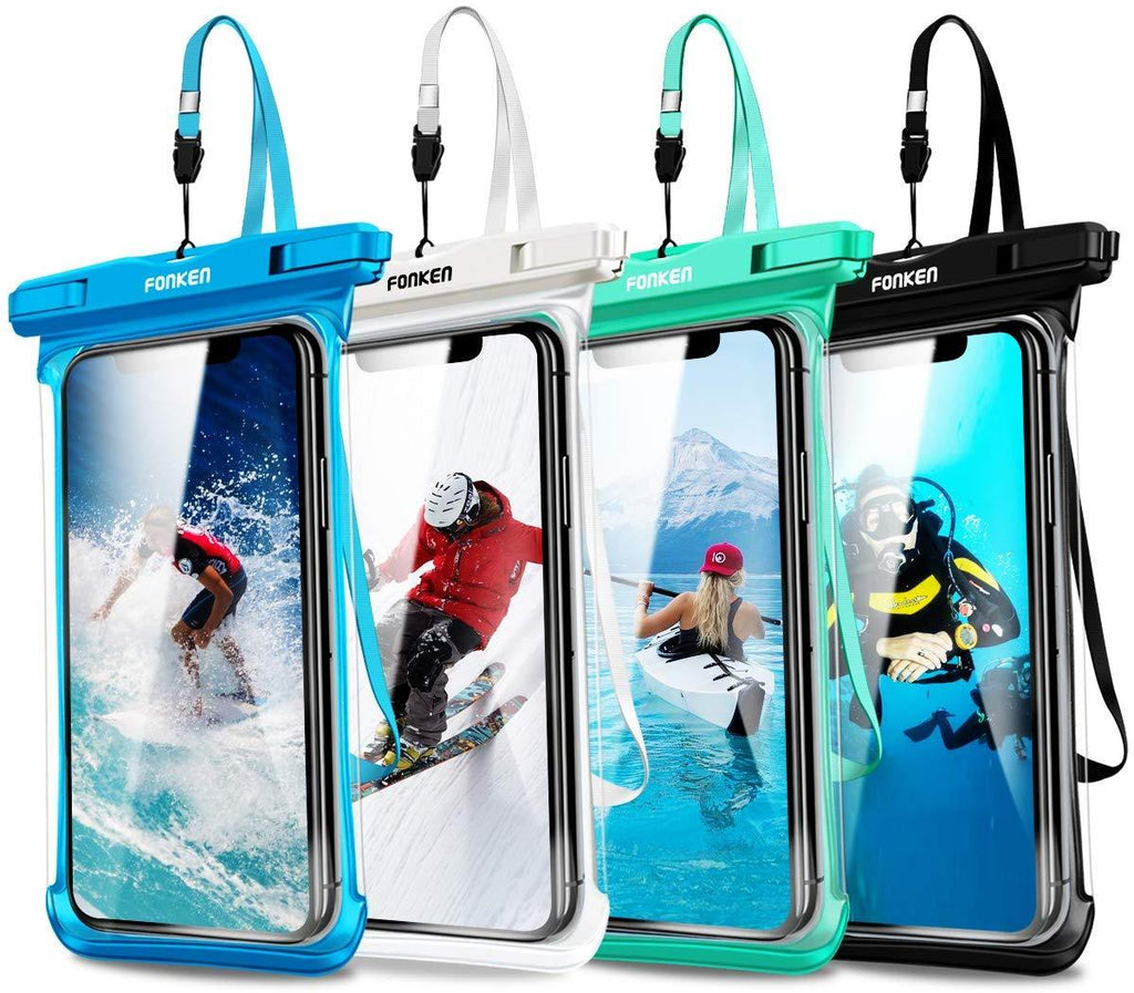 Coque étanche moderne pour téléphone, vue complète, housse de protection universelle souple pour téléphone iPhone, sac étanche, étui de téléphone étanche avec cordon pour iPhone, sac étanche.