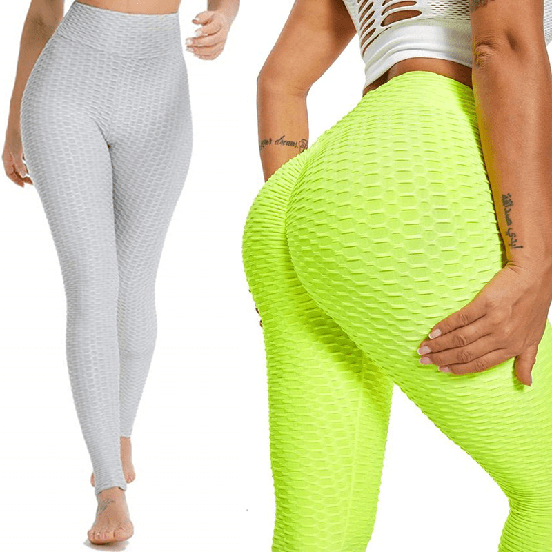 Leggings Tendance pour Femmes Modernes Leggings Yoga Sans Couture Pantalon de Maison Leggings d'Entraînement pour Femmes Pantalon de Sport Push Up Taille Haute Leggings de Yoga à Effet Pêche pour le Fitness