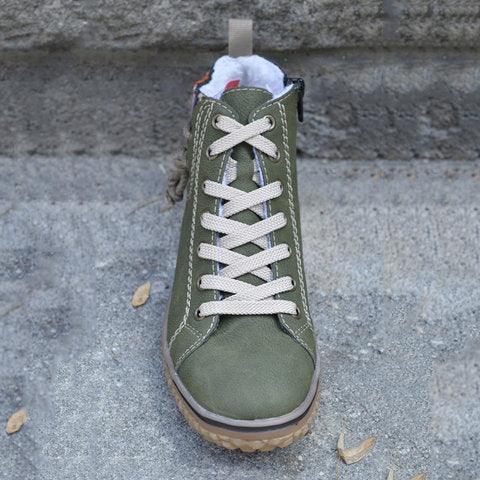 Bottes modernes chaudes et douces pour femmes, chaussures de sport décontractées en peluche d'hiver, bottines rétro tendance, baskets montantes de marche en extérieur, chaussures de marche doublées de peluche, chaudes d'hiver à scratch.