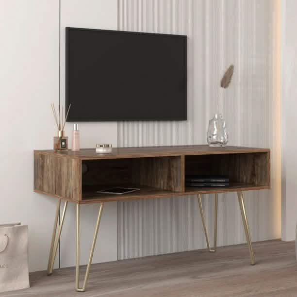 Meuble TV console en bois moderne