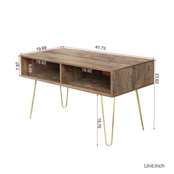 Meuble TV console en bois moderne