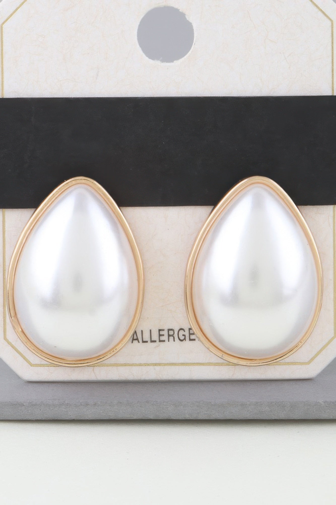 Boucles d'oreilles pendantes Perle Modeste