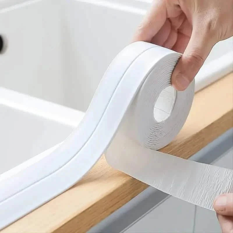 Ruban adhésif d'étanchéité pour évier de cuisine et de salle de bain