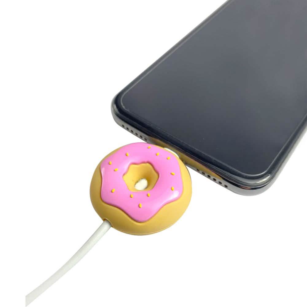 MojiPower Protège-câble pour chargeur de smartphone iPhone et Android