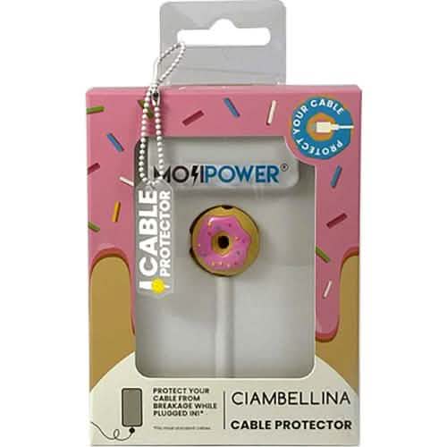 MojiPower Protège-câble pour chargeur de smartphone iPhone et Android
