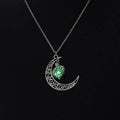 Collier lune lumineuse