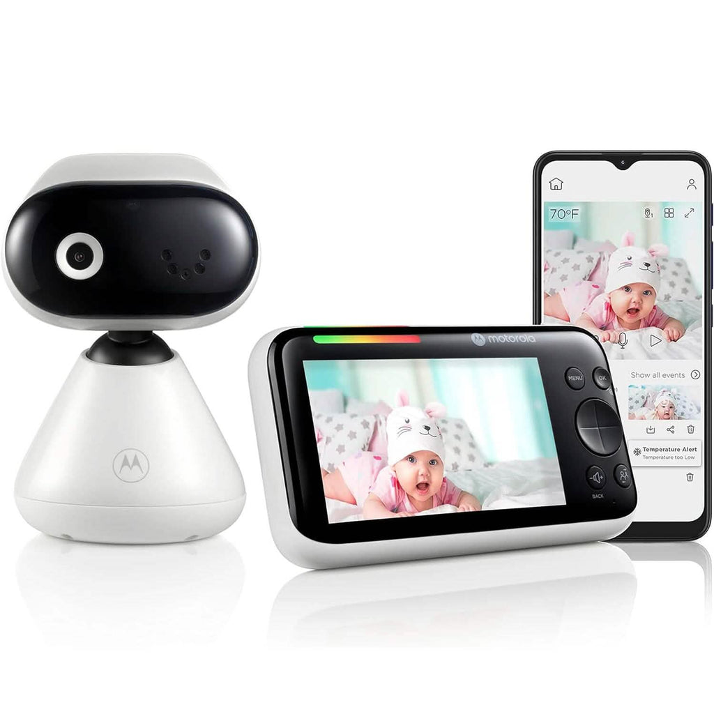 Moniteur bébé vidéo Motorola PIP1500 Connect - Moniteur bébé vidéo Wi-Fi 5" avec caméra (reconditionné)