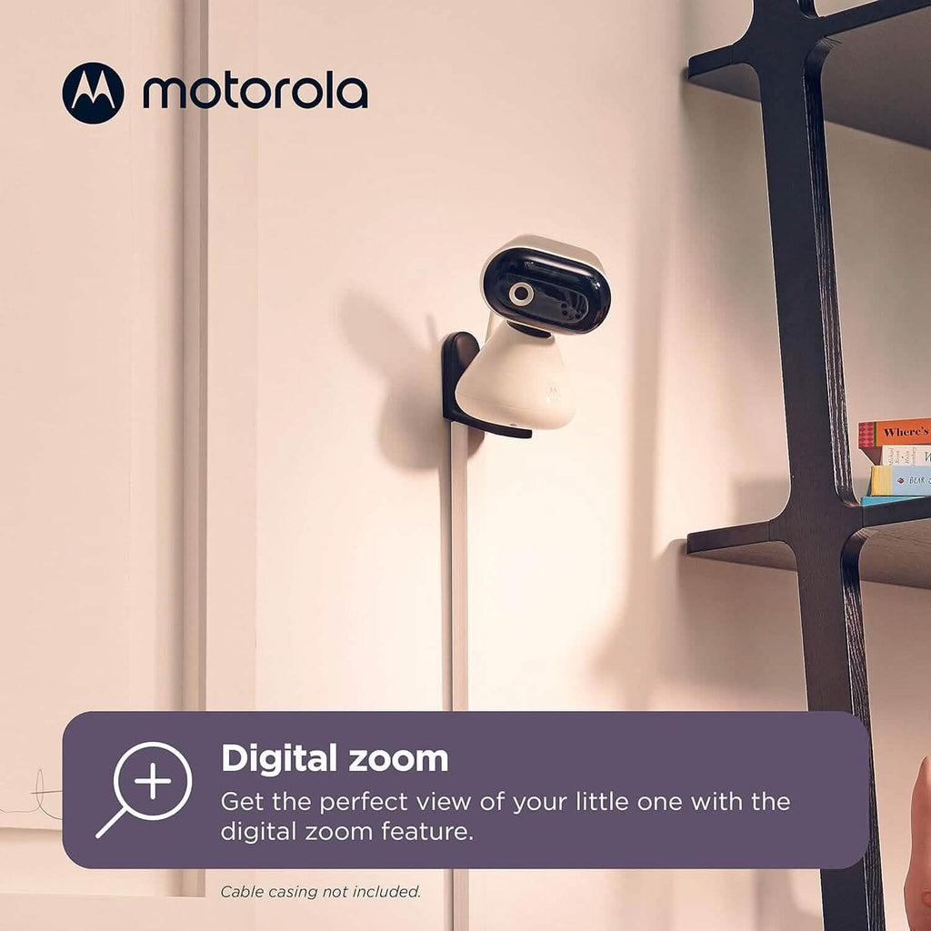 Moniteur bébé vidéo Motorola PIP1500 Connect - Moniteur bébé vidéo Wi-Fi 5" avec caméra (reconditionné)