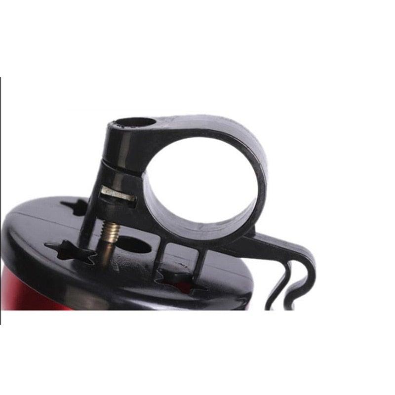 Klaxon de vélo VTT, boussole de vélo, sonnette de vélo en aluminium, boussole de guidon, klaxon de vélo, accessoires de vélo, sonnette de vélo avec boussole et son fort, net et clair pour scooter, VTT, vélo de route