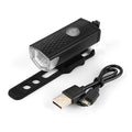 Lumière de vélo rechargeable USB, 300 lumens, 3 modes, lampe frontale et arrière, super lumineuse, pour le cyclisme de nuit
