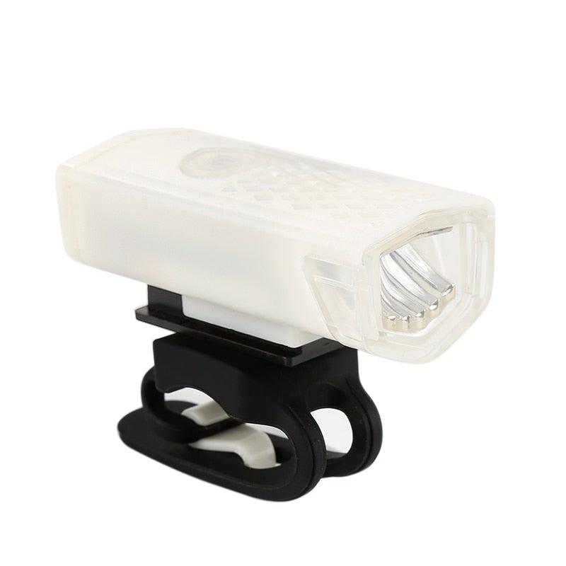 Lumière de vélo rechargeable USB, 300 lumens, 3 modes, lampe frontale et arrière, super lumineuse, pour le cyclisme de nuit