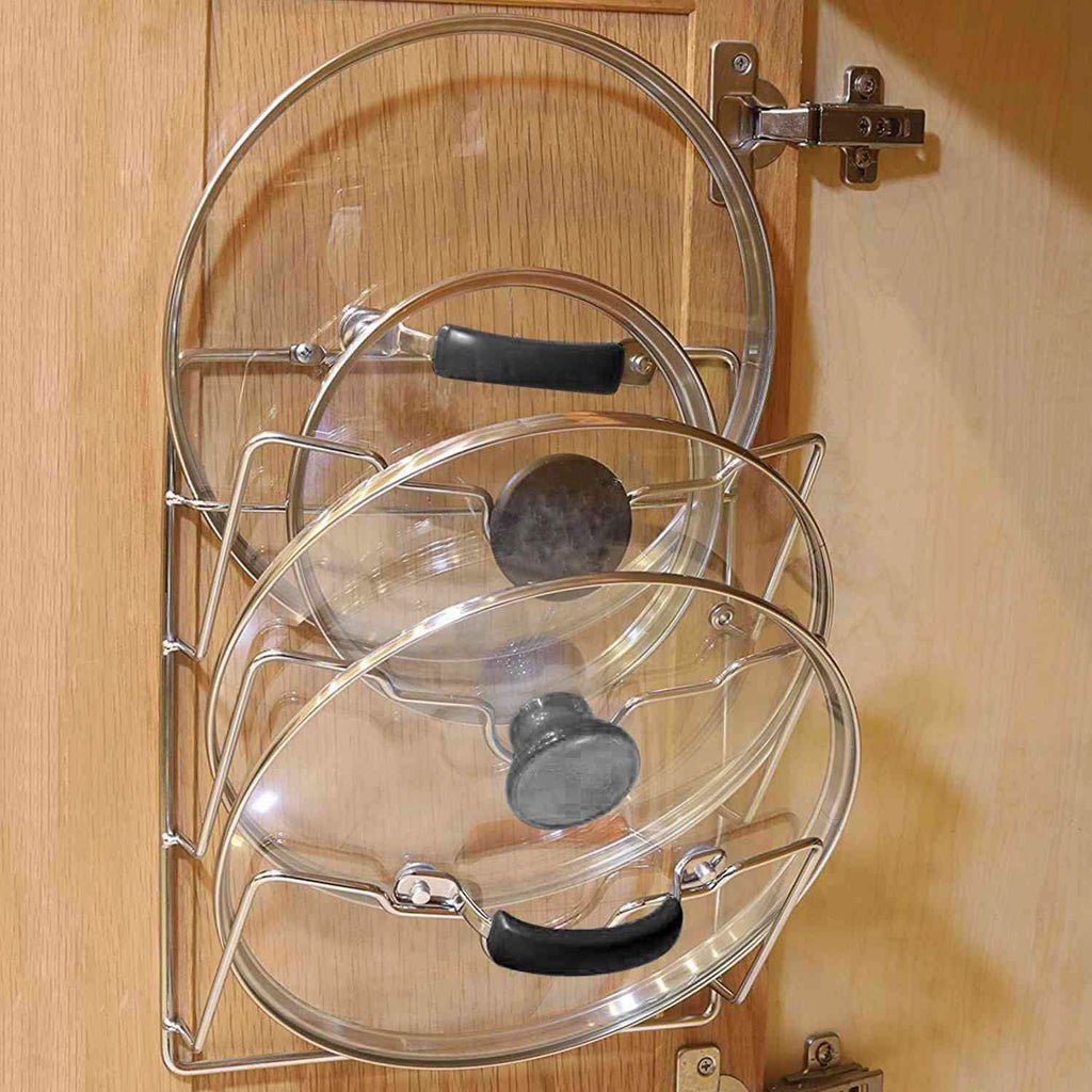 Range-couvercles de casseroles mural