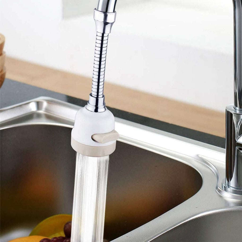 Tête de robinet de cuisine mobile rotative à 360°