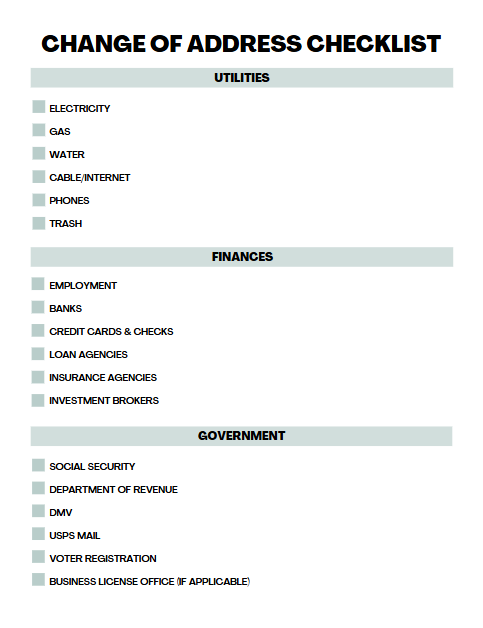 Planificateur de déménagement ultime – Modèle Canva modifiable de 35 pages