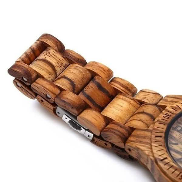 Mouvement Montre en Bois de Poignet