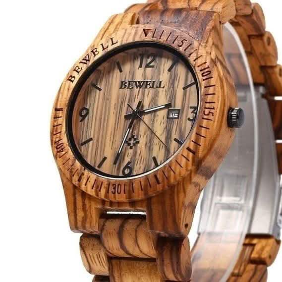 Mouvement Montre en Bois de Poignet