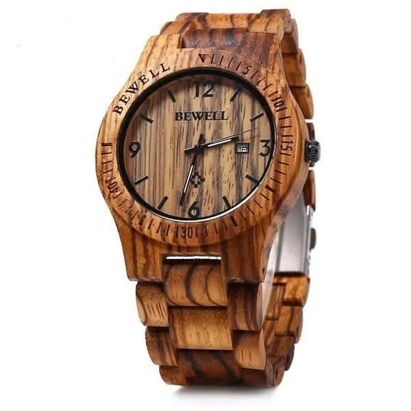 Mouvement Montre en Bois de Poignet