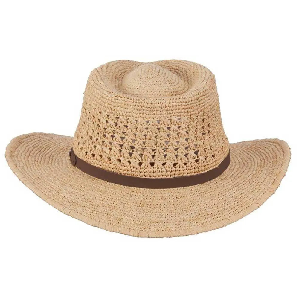 Scala Puerto - Chapeau Fedora en paille