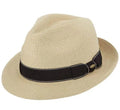 Scala Wyatt - Chapeau Fedora en paille