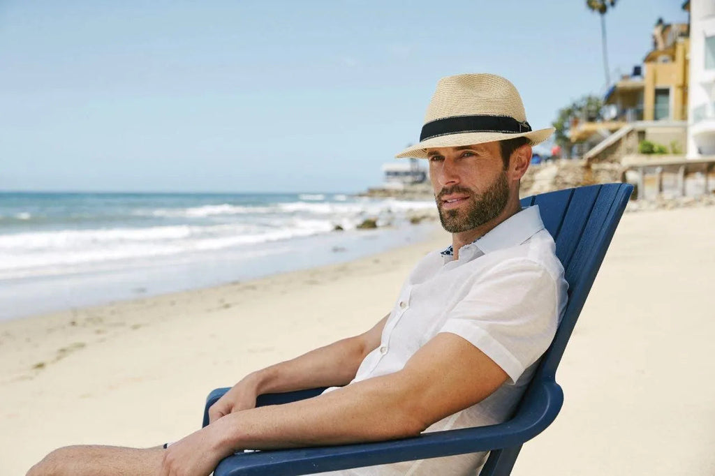 Scala Wyatt - Chapeau Fedora en paille