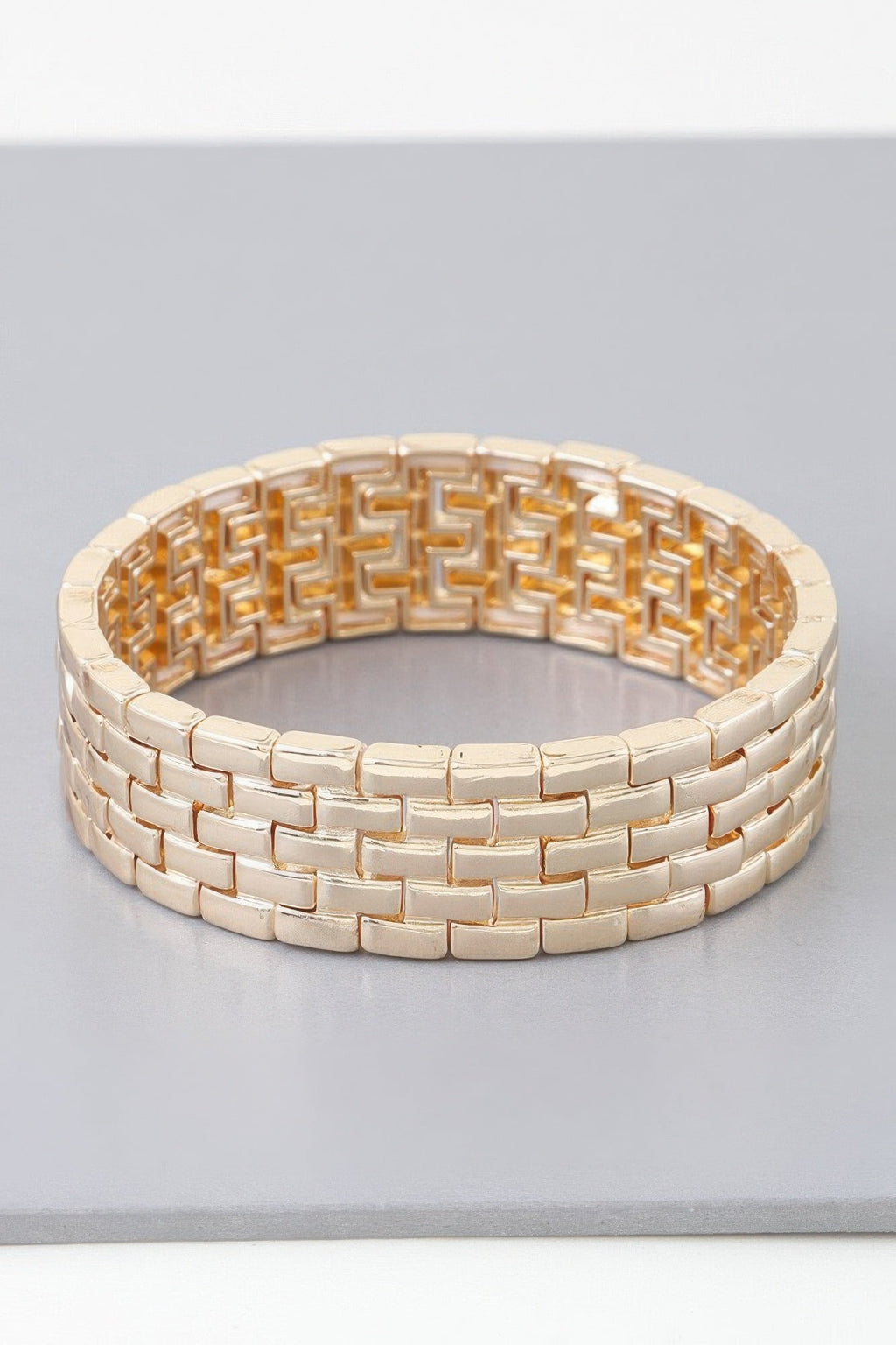Bracelet chaîne à maillons multiples