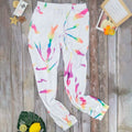 Pantalon de jogging tie-dye multicolore