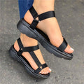 Sandales Femme Plates Confortables Multicolores Chaussures Légères Sandales Plates Confortables à Enfiler avec Sangle Élastique à la Cheville et Bride Arrière Légères pour la Marche Décontractée