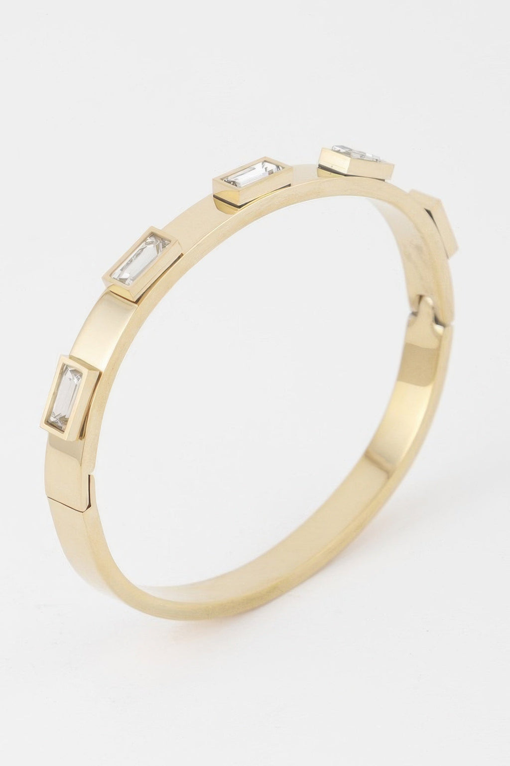 Bracelet multi-cristaux avec fermoir